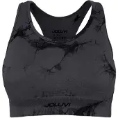 Joluvi Tie Dye Sports Top Noir XL Femme