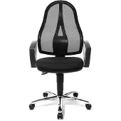 Topstar Chaise de bureau ergonomique Open Point SE Noir (40 - 52 cm)