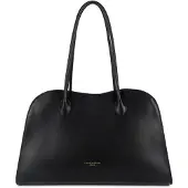 Lancaster Sac cabas épaule Zippé L Donna Hopper Noir