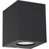 Nordlux Applique LED d'extérieur Canto Kubi 2, Variante : 104 x 87 x 100 mm, noir