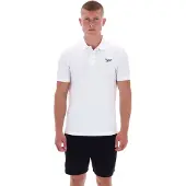 Reebok Blaze Embroidered Short Sleeve Polo Blanc L / Regular Homme