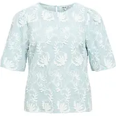 Object Mya Short Sleeve Blouse Bleu 36 Femme