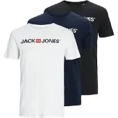 Jack & jones T-Shirt marine / rouge / noir / blanc