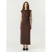 Y.A.S Robe 'YASPINA' brun foncé