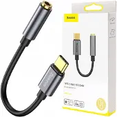 Baseus Adaptateur Audio L54 Usb-C + Mini Jack 3,5Mm (Szary)