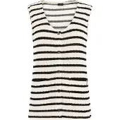 Protest Lilian Sleeveless V Neck T-shirt Blanc M Femme