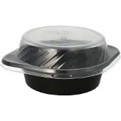 Papstar Couvercle pour bol de soupe, Contenant à usage unique, Transparent