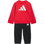 Adidas Survêtement 'ESSENTIALS' rouge / noir / blanc