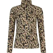 Protest Vessy Half Zip Fleece Beige M Femme