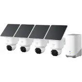 Eufy SoloCam E42 Lot de 4 + HomeBase 3