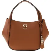 GUESS Sac à Main Coleen Petit Caramel