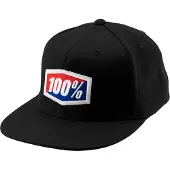 100% Official J Fit Cap Noir L-XL