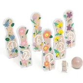 ClassicWorld : Jeu de quilles en bois pour enfants, comprenant 6 quilles et une balle