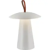 Nordlux Ara to go IP54 Lampe de table rechargeable , Variante : Ø 197 x 292 mm, LED, 2 W, 190 lm, blanc