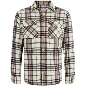 Jack & Jones Chemise 'JJEDarren' rouille / moka / noir