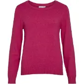 Vila Pull-over 'VIRil' rose foncé