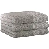 Cawoe Serviette gris / blanc
