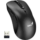 Genius Ergo 8100S/Ergonomická/Optická/Pro praváky/1 600 DPI/Bezdrátová USB/Černá