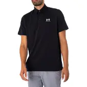 Under Armour Icon Short Sleeve Polo Noir L Homme
