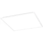 Eglo Plafonnier Moradillo carré 59,5cm 3 étapes CCT blanc