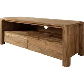 MASSIVMOEBEL24.DE MASSIVMOEBEL24 | Meuble TV 125x45 Palissandre huilé Brun BUENO #1002