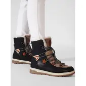 Kimberfeel Ebelya Snow Boots Beige,Noir EU 37 Femme