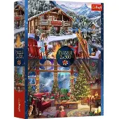 Trefl PUZZLE 2x500 XMAS Noël en montagne 37540