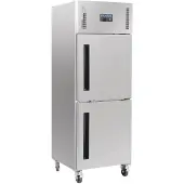 Polar Congélateur Series G en acier inoxydable avec 2 portes, 600 L