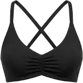 ZUBEK Soutien-gorge de sport noir