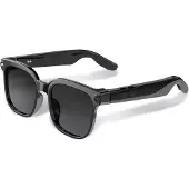 INF Lunettes de soleil intelligentes avec caméra 8MP, longue autonomie, reconnaissance d'image IA et traduction