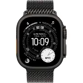 Apple MGHR4ZM/A accessoire intelligent à porter sur soi Bande Noir Titane