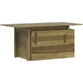 vidaXL Table de jardin 100x50x75 cm Bois de pin imprégné