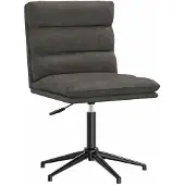 vidaXL Chaise de salle à manger noire en similicuir