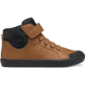 Geox Baskets montantes enfant J GISLI BOY garcons - Marron - 31