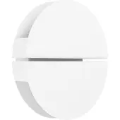 Eglo Applique murale LED pour l'extérieur Vascella, applique murale d'extérieur avec éclairage indirect, lampe d'extérieur ronde, spot mural, blanc chaud - blanc froid, IP44, Ø 18 cm