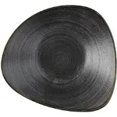 Gastronoble Bols Churchill Stonecast Raw Lotus, noirs, 229 mm, (12 pièces)