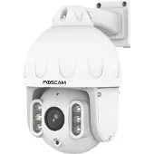 Foscam SD8EP Caméra de surveillance PoE Blanc 8MP (3840x2160), Power over Ethernet, Panoramique et inclinaison, Zoom optique 4x (SD8EP-W)