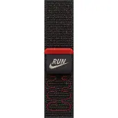Apple Bracelet Nike Sport Loop pour Watch Series 1 - 9 / SE (38/40/41 mm) - Midnight Black