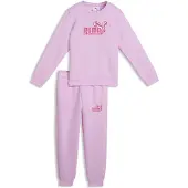 Puma Essential Logo Lab Ps Tracksuit Violet 3-4 Years Enfants
