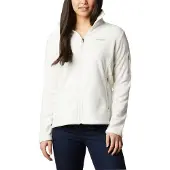 Columbia Veste en polaire fonctionnelle 'Fast Trek II' gris clair / blanc