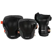 Powerslide Standard Tri Pack Kneepads Noir XL Femme