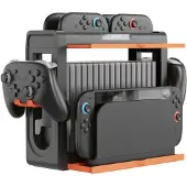Nacon Stand de rangement Dock’n Store Max 2 Noir pour Nintendo Switch 2