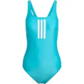 Adidas Maillot de bain sport azur / blanc