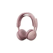Logitech Zone Wireless 2 ES, Filaire et sans fil, Appels/musique, 212 g, Casque avec microphone, Rose