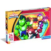 Clementoni CLE puzzle 24 Maxi SuperKolor IronMan&..Fri..24829