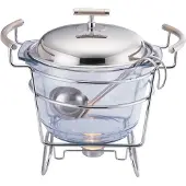 KINGHOFF chauffe-soupe de table 4 éléments 4,0l KH1417