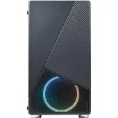 Azza PC Gaming Gehäuse mATX Noir 130 1x USB ARGB