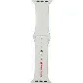 Audi Boîtier Apple Watch 44 mm avec logo Sport blanc