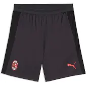 Puma Ac Milan Training W/pockets Shorts Noir S Homme