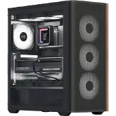 Aerocool Geh Midi D501A-G-BK-V2 (B/Bois/ATX)